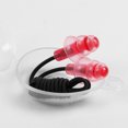 thumbnail image 1 of Bouchons d'Oreilles en Silicone Réutilisables, Réduction de Bruit Bouchons d'Oreilles Souples avec Fil pour Dormir Natation Tir Chasse Concerts Musiciens avec une Valise de Transport, 1 of 1