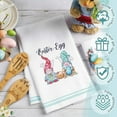 thumbnail image 5 of easter decorationseaster toysEaster Kitchen Towels Set of 4 Decorative Spring Dish Towels with Cute Bunny & Egg Designs, 100% Cotton, 18x28 Incheseaster toy, 5 of 5
