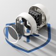 thumbnail image 5 of 1200w Ceramic Fan Heater, Portable Electric Space Heater With Overheat Protection Low Energy Silent, 5 of 5
