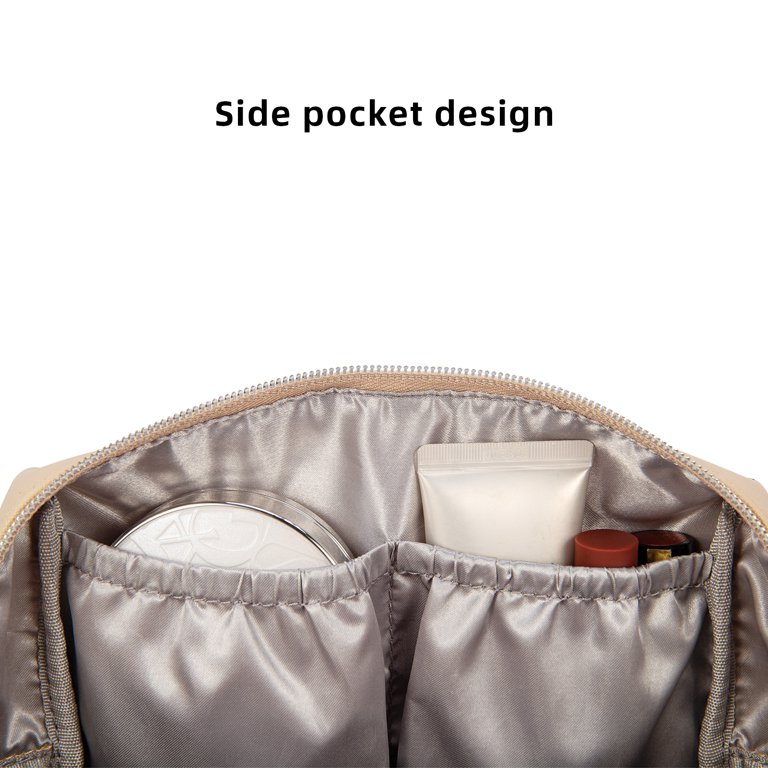 Kitsin Makeup Bag for Travel Cosmetic Bag with Inner Pocket Waterproof  Makeup Bags Toiletry Bag for Women Girls