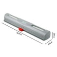 thumbnail image 3 of Aluminum Foil Dispenser,Wrap Dispenser with Cutter Plastic Wrap Dispenser with Cutter Aluminum Foil Dispenser Refillable Wrap Dispenser Plastic Food Wrap Dispenser Cling Film Dispenser., 3 of 9