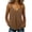 Brown-04, variant on Women's Linen Blend V Neck Cami Tank Top Sleeveless Pleated Front Summer Blouse Flowy Casual Top