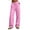 Pink, variant on Fleece Wide Leg Pants for Women Ghalytn High Waist Sweatpants - Casual Loose Trousers with Pockets