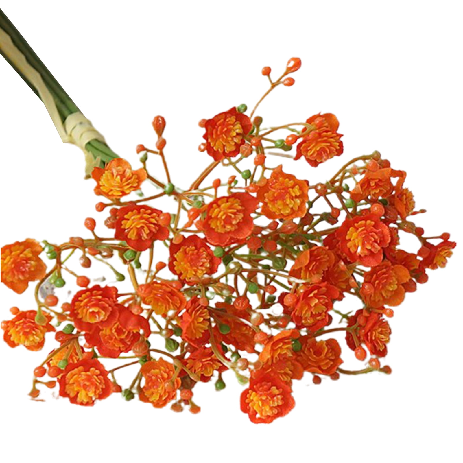 Artificial Flowers Gypsophila Flower, Faux Plastic Shrubs Hanging