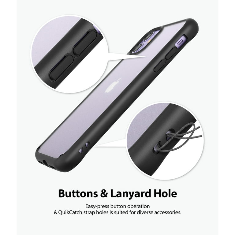 Ringke Fusion Matte Case Compatible with iPhone 11, Translucent PC