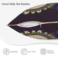 thumbnail image 5 of Kll Boho Owl Decorative Throw Pillow Covers Velvet Soft For Couch Sofa Bedroom Living Room Outdoor -20"X20", 5 of 8