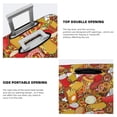 thumbnail image 4 of Travel Luggage Cover Protector - Cute Food Cake Chicken Leg Donuts Anti-Scratch Suitcase Covers Fits 18-32 Inch Luggage, 4 of 5