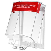 Fire Alarm Cover: Fire Alarm Pull Station Covers | Manual Call Point Protective Guard for Fireproof Switch Guard