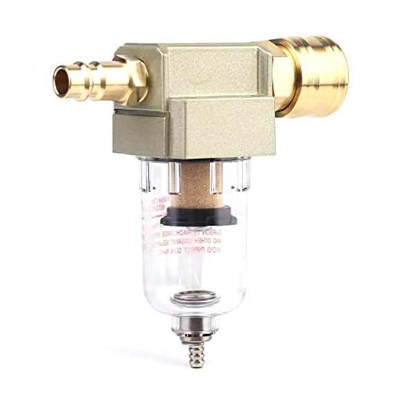 1/4 Inch Compressed Air Filter Oil and Water Separator Pressure Regulator for Compressor Filter Pneumatic Component