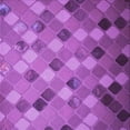 thumbnail image 1 of Ahgly Company Indoor Square Patterned Dark Orchid Purple Area Rugs, 5' Square, 1 of 6
