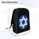 thumbnail image 3 of Mochila ligera con diseño de la Estrella de David de Yeshua para portátil, para estudiantes de secundaria, preparatoria y universidad., 3 of 5