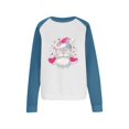 thumbnail image 4 of RKSTN Sweatshirt for Women Nouveau Pull Décontracté à Manches Longues Col Rond Mode Imprimé Haut Sweatshirt de Noël, 4 of 4