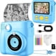 thumbnail image 3 of Cámara de Impresión Térmica Portátil Mini Regalo de Moda para Niños con Enfoque Automático Instantáneo Azul, 3 of 10