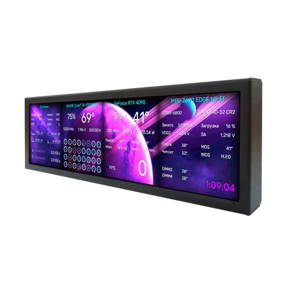 Monitor LCD VSDISPLAY 8.8 pulgadas 1920x480 IPS PC