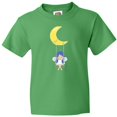 thumbnail image 3 of Inktastic Cute Fairy, Fairy On The Moon, Fairy On A Swing Youth T-Shirt, 3 of 5