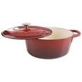 thumbnail image 7 of Crock Pot Artisan 7-Quart Oval Dutch Oven - Red, 7 of 7