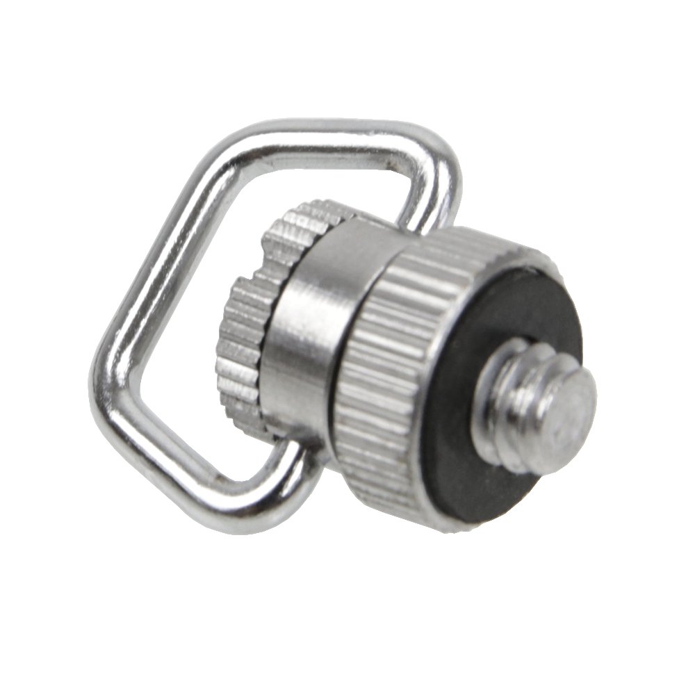 Foto&Tech Stainless Steel 1/4" Camera Mount DRing Neck Strap Wrist