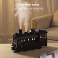 thumbnail image 3 of 300ml Mini Train Shape Essential Oil Diffuser with Light Cool Mist Air Humidifier Aromatherapy Diffuser for Home Office Bedroom, 3 of 6