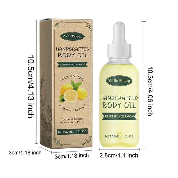 Aceite Esencial Refrescante Limón Aceite Corporal Artesanal 30ml essence essence