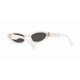 thumbnail image 4 of Miu Miu MU 09YS White/Dark Grey (1425/S0) Sunglasses, 4 of 4