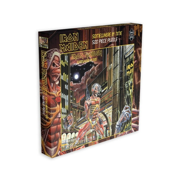 Rompecabezas RockSaws Iron Maiden Somewhere in Time, 500 unidades