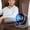 B, variant on Desktop Turbo Fan, Smart Digital Display, Portable Wall Fan, Suitable for Offices, Bedrooms, and Kitchens