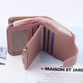 thumbnail image 4 of BAETEUY Wallet Zipper Multi Slots Solid Color Blocking Luxury Card Holder Organizer for Women, 4 of 8