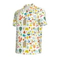 thumbnail image 4 of Wukai Summer Animal Men’s Polo Shirts,Quick-Dry Athletic Shirt,Classic Fit Shirts-Small, 4 of 8