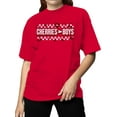 thumbnail image 2 of Cherries Over Boys: Bold Design Women's T-shirt, 2 of 3