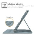 thumbnail image 7 of Fintie Folio Case with Pocket for iPad 9.7 2018 2017 / iPad Air 2 / iPad Air 1 - [Corner Protection] Multi-Angle Viewing Cover w/ Auto Wake/Sleep for iPad 6th / 5th Generation, 7 of 7