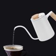 thumbnail image 1 of Coffee Pot, Drip Coffee Pot, High Temperature  For Drip Coffee Enthusiasts Restaurant White,Rose Red, 1 of 8