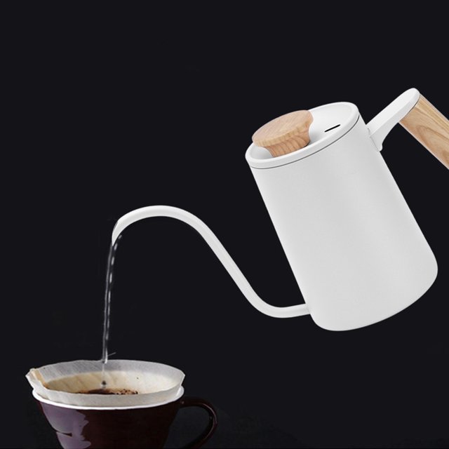 Coffee Pot, Drip Coffee Pot, High Temperature For Drip Coffee Enthusiasts Restaurant White,Rose Red