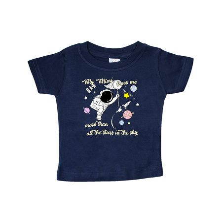 

Inktastic My Mimi Loves Me Gift Baby Boy or Baby Girl T-Shirt