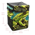 thumbnail image 5 of Frog Foldable Car Trash Can with Lid, Leak-Proof, and Hanging Storage Bag - Car Trash Bin/Garbage Can, 5 of 6