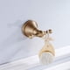 thumbnail image 2 of Perchero de latón antiguo, ganchos para toallas, albornoces, accesorios de baño y cocina, montados en la pared, ganchos para abrigos de bronce cepillado, 2 of 5