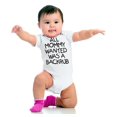 thumbnail image 3 of Mommy Wanted a Backrub Funny Humor Romper Boys or Girls Infant Baby Brisco Brands 24M, 3 of 7