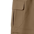thumbnail image 6 of YABCSAZ Mens Cargo Pants Mid Rise Straight Leg Multi Pocket Breathable Casual Work Pants Cotton Blend Outdoor Joggers Streetwear Trousers with Pockets for Men, 6 of 8