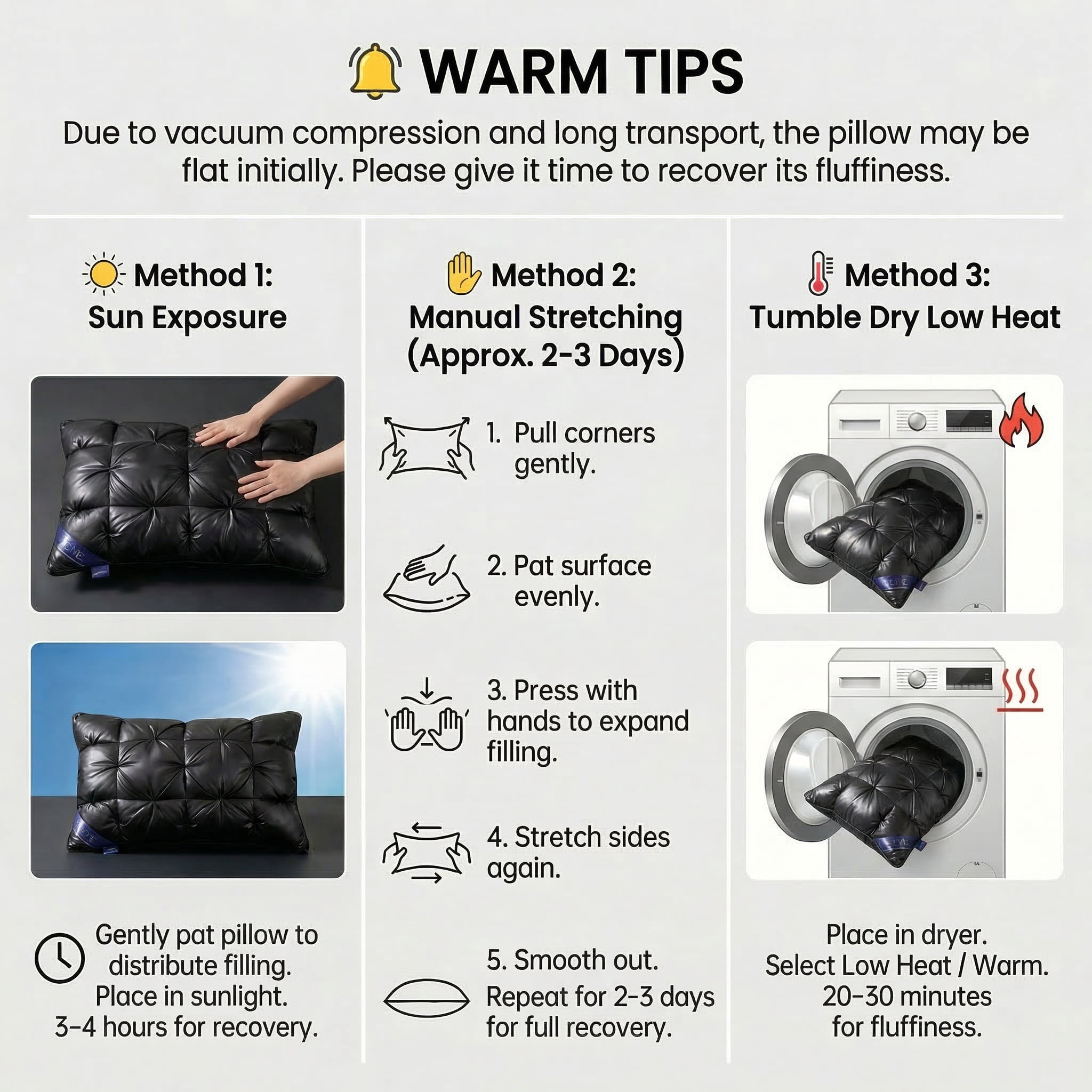 2PCS Hotel Quality Pinch Pleat Pillow, Breathable & Skin-Friendly Pillow Core, Light Luxury Decorative Pillow, Neck Support & Sleep Enhancing Pillow, Available in Multiple Colors(black,Queen)