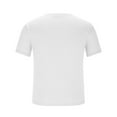 thumbnail image 4 of PNTUTB Men's Fashion Oversized Solid Color T-shirts Workout Short Sleeve Casual Crewneck Tee Tops, 4 of 5