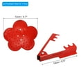 thumbnail image 2 of Uxcell Rose Stem Leaf Thorn Stripper Rose Thorn Stripper Remover Tool Leaf Stripping Tool 2 Pcs Red, 2 of 6