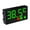Green light 2 in 1 temperature, variant on Motorbike LED Digital Time Temperature Voltage Voltmeter Thermometer