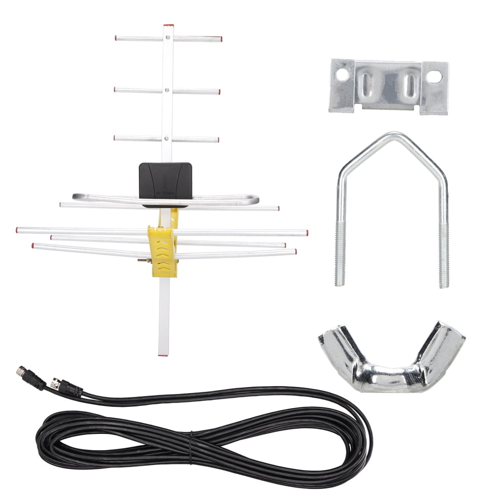 High Gain Hdtv Digital Outdoor Tv Antenna Strong Signal 80 Miles