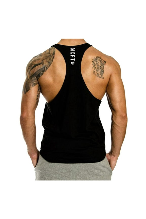Tank Shirts For Man Workout Stringer Fitness Performance Muscle Gym Training Bodybuilding Stylish Leisure Cozy Sleeveless Shirts