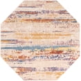 thumbnail image 2 of Rugs.com Deepa Collection Rug – 8 Ft Octagon Multi Medium Rug Perfect For Living Rooms, Kitchens, Entryways, 2 of 9