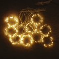 thumbnail image 4 of LED copper curtain light 3*3 M USB eight function remote control Christmas decoration bedroom atmosphere lights, 4 of 5