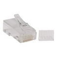 thumbnail image 1 of Eaton Tripp Lite Series Cat6 Gigabit RJ45 Modular Connector Plug w/ Load Bar 100 Pack CAT 6 RJ-45 100) - Connecteur Réseau - (m) - (Lot, 1 of 2