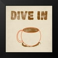thumbnail image 2 of Phillip, Jamie 12x12 Black Modern Framed Museum Art Print Titled - Coffee Dive, 2 of 5