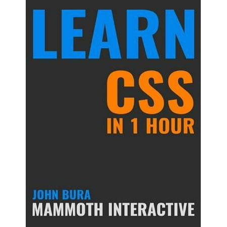 Learn Css In 1 Hour - eBook (Best Way To Learn Css)