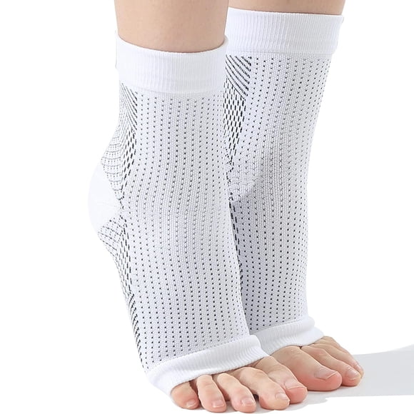 HAHDAXIA Chaussettes Apaisantes pour la Douleur Neuropathique, (2 Paires) Chaussettes Apaisantes pour la Neuropathie (Grand - Très Grand, 2 Paires)