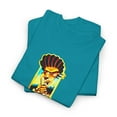 thumbnail image 3 of Blind Slingshot Basketball Skateboard 2000s Vintage Rare Classic T Shirt Print - Tropical Blue / 4XL, 3 of 5